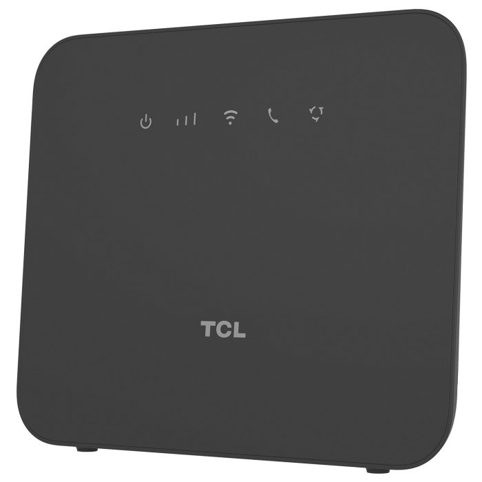 Маршрутизатор TCL LINKHUB (HH42CV2) LTE, Wi-Fi4, 1xFE LAN/WAN, 1xFE LAN, 2xSMA, Чорний