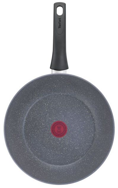 Сковорода ВОК Tefal Healthy Chef, 28см, алюміній, сірий