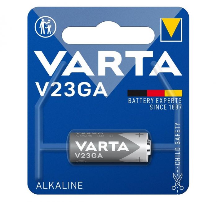 Батарейка Varta лужна V23 GA (8LR23, 8LR932, GP23A, E23A, LRV08, MN21) блістер, 1 шт