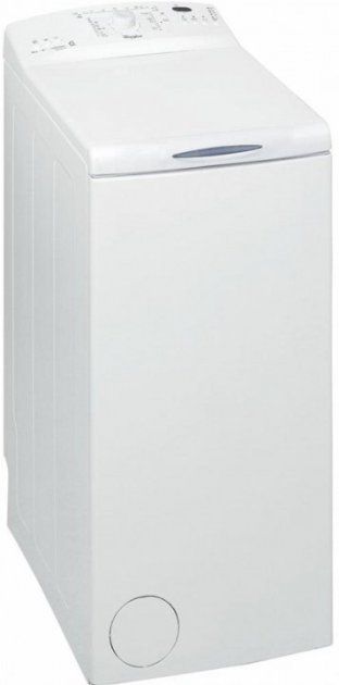 Пральна машина Whirlpool вертикальна, 6кг, 1000, A+++, 60см, дисплей, білий