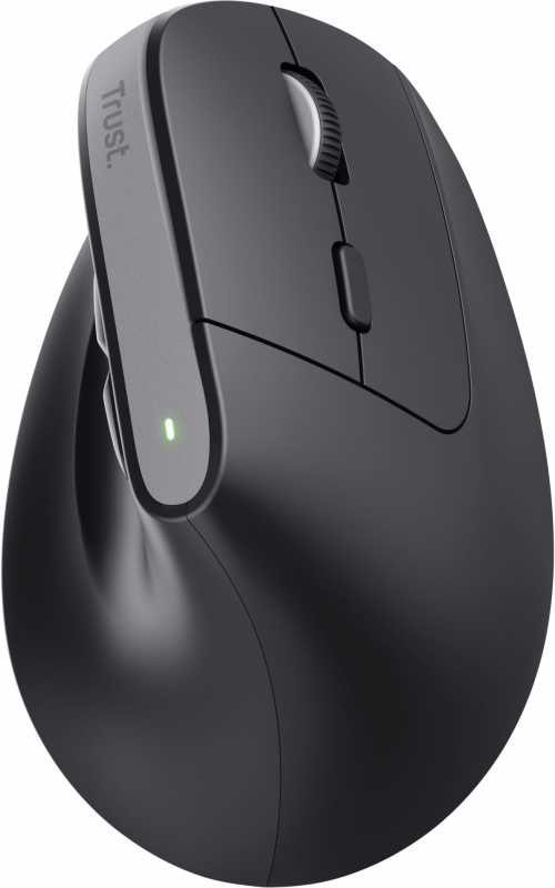 Миша Trust Bayo + Ergonomic, BT/WL/USB-A, чорний