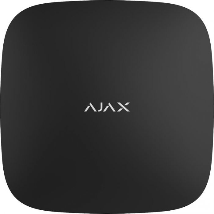 Інтелектуальна централь Ajax Hub, gsm, ethernet, jeweller, бездротова, чорний