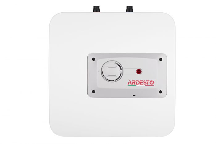 Водонагрівач електр. ARDESTO компакт, 15л, 1,2кВт, монтаж під мийкою, мех. кер-ння, B, Італія, біло-сірий