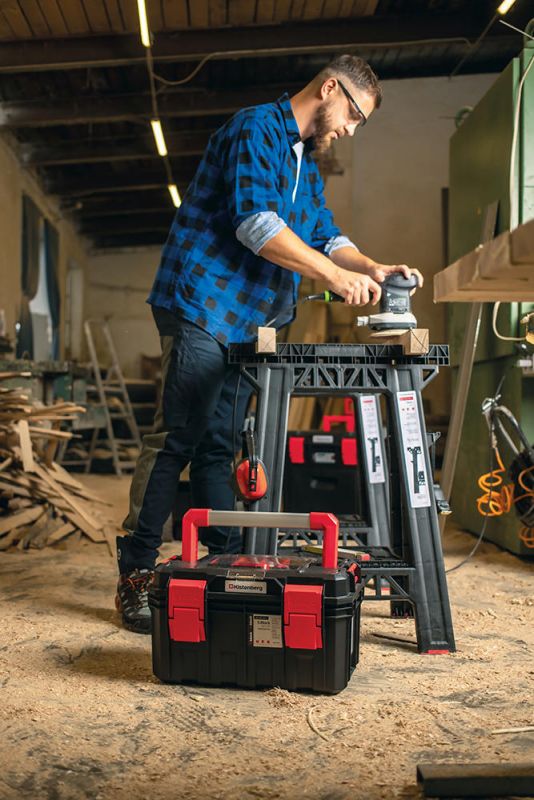 Козли складані Kistenberg до 175кг висота 77см пластик