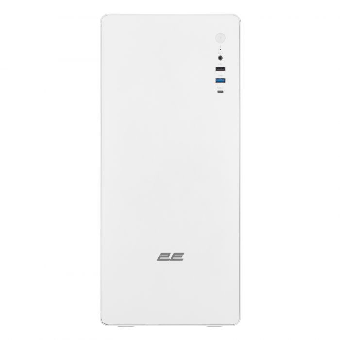 Корпус 2E Credo V500W без БЖ, 1xUSB3.0, 1х USB 2.0, 1xUSB Type-C, 1x120мм, VGA 310мм, ATX, білий