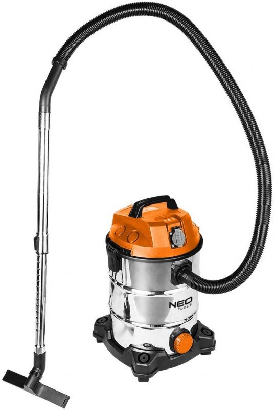Пилосос професійний Neo Tools 1400Вт 18 кПа контейнер 30л HEPA колеса 5.92кг