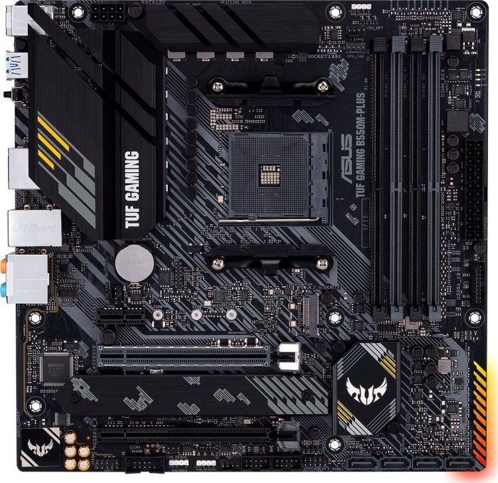 Материнcька плата ASUS TUF GAMING B550M-PLUS sAM4  B550 4xDDR4 M.2 HDMI DP mATX