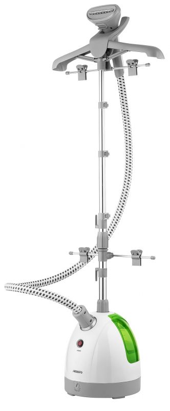 Відпарювач Ardesto вертикальний IR-C8815-S, 1785Вт, 1500мл, нерж. сталь, біло-зелений