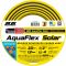 Шланг садовий 2E AquaFlex Solar 1/2" 20м 4 шари 13бар -10+60°C зрошувач конектор адаптер 2в1