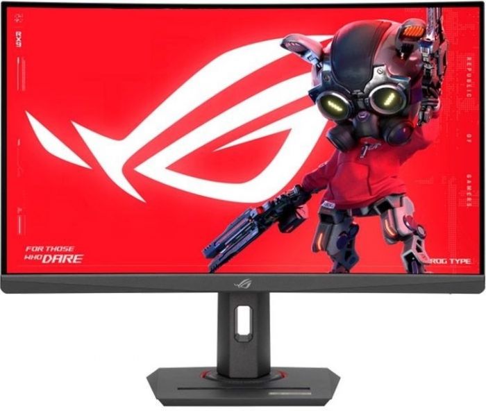 Монітор Asus 27" ROG Strix XG27WCS HDMI, DP, USB-C, Audio, VA, 2560x1440, 180Hz, 1ms, sRGB 125%, CURVED, AdaptiveSync, HAS, HDR400