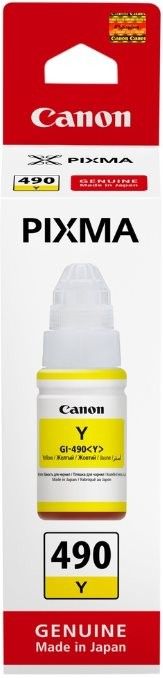 Чорнило Canon GI-490 PIXMA G1400/G2400/G3400 Yellow 70ml