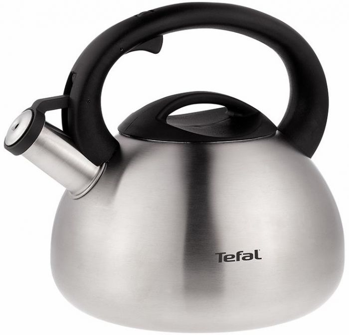 Чайник зі свистком Tefal, 2.5л, нержавіюча сталь, пластик