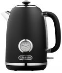 Електрочайник Ardesto Vintage Dream 1.8л, Strix, метал, чорний матовий