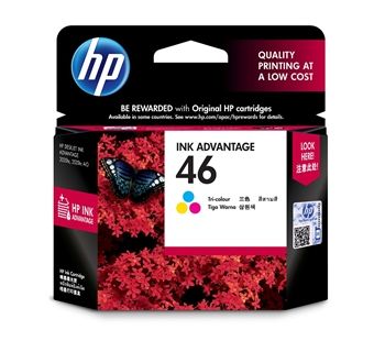 Картридж HP No.46 Ultra Ink Advantage Tri-color