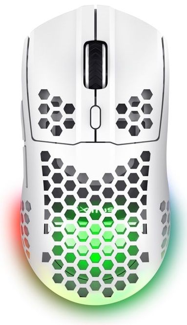 Миша Trust GXT 929 Helox, WL/USB-A, білий